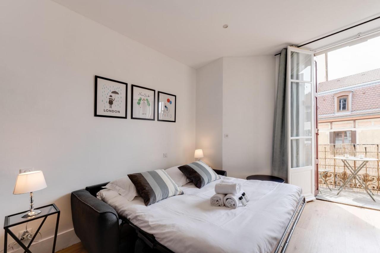 Le Mont Blanc - Charming T1 Ideal For 2 People With Balcony آنسي المظهر الخارجي الصورة